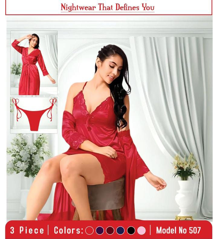 3 PIECE NIGHT WEAR