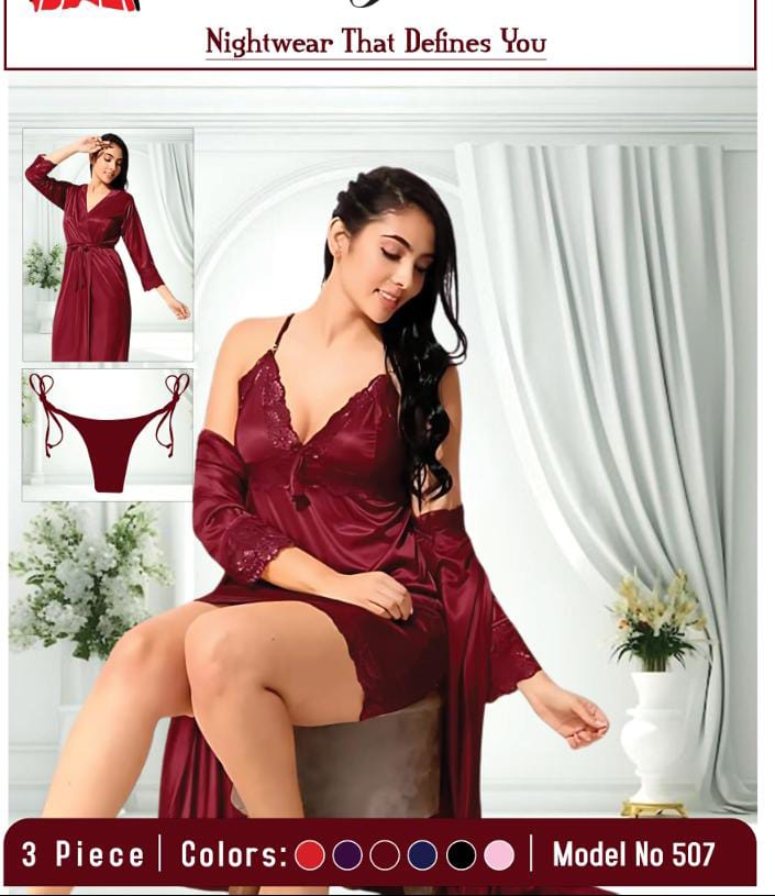 3 PIECE NIGHT WEAR