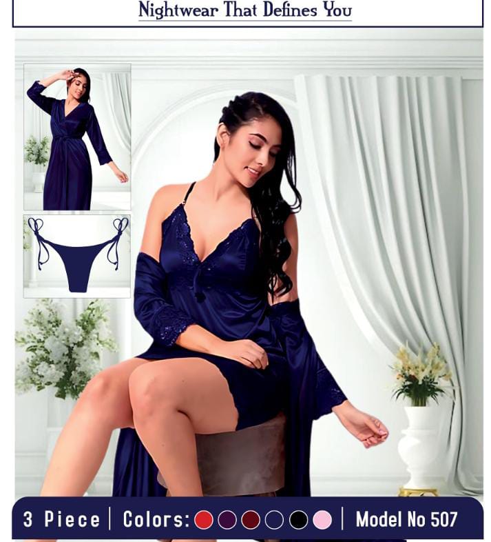3 PIECE NIGHT WEAR
