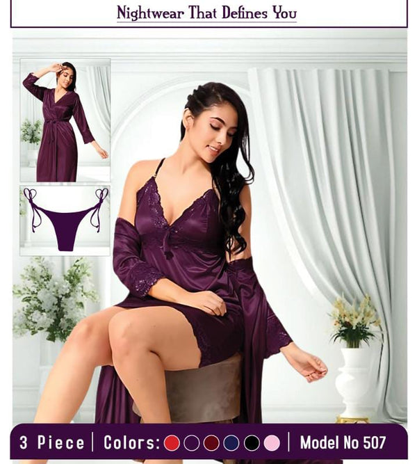 3 PIECE NIGHT WEAR